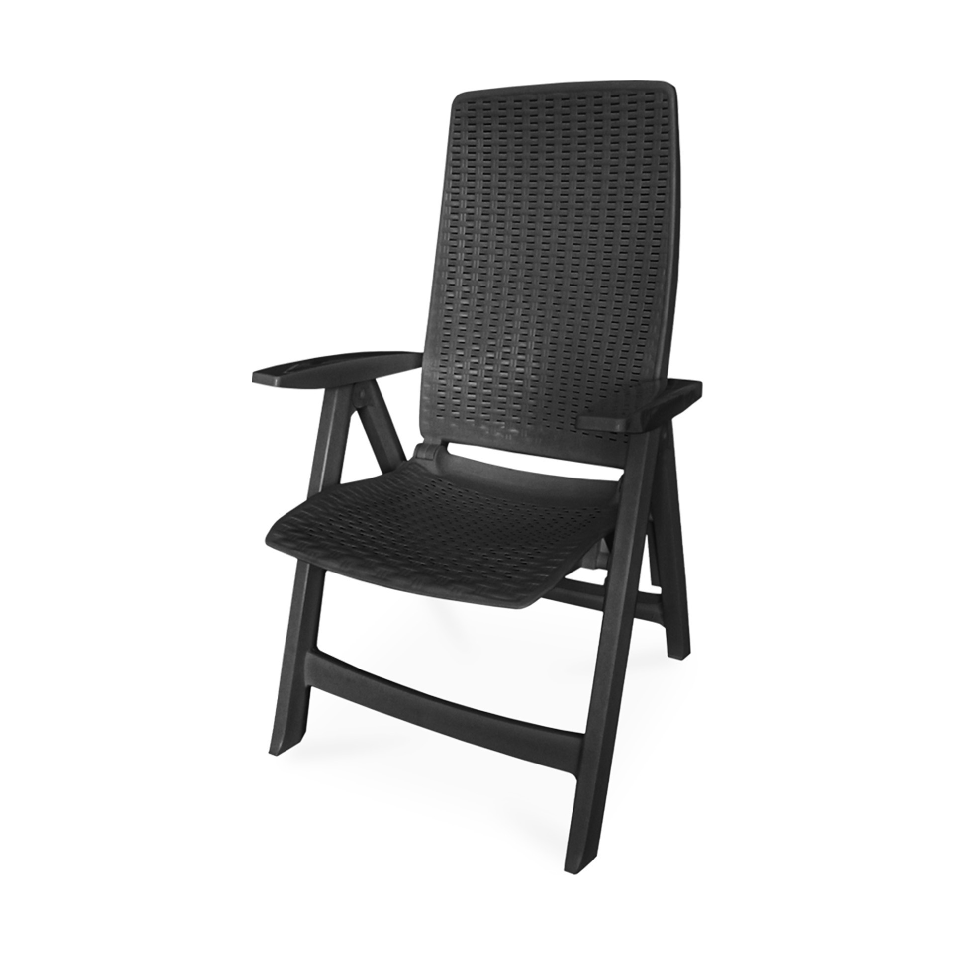 Cadeira de Jardim Multiposições Rio Antracite