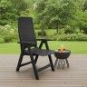 Cadeira de Jardim Multiposies Rio Antracite