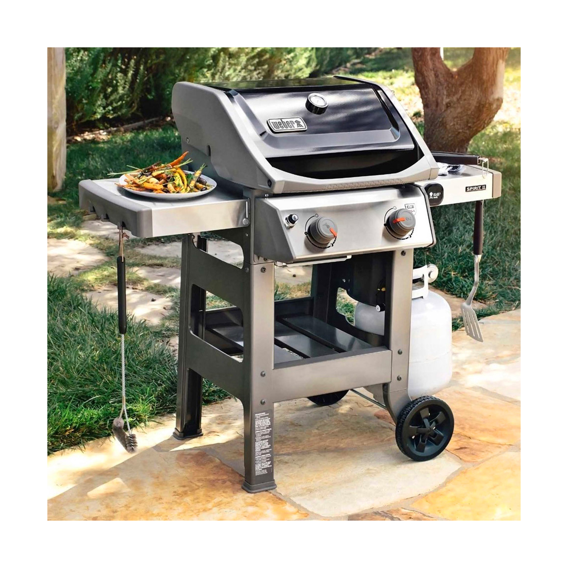 Grelhador Weber a Gás Spirit II E-210 GBS Preto