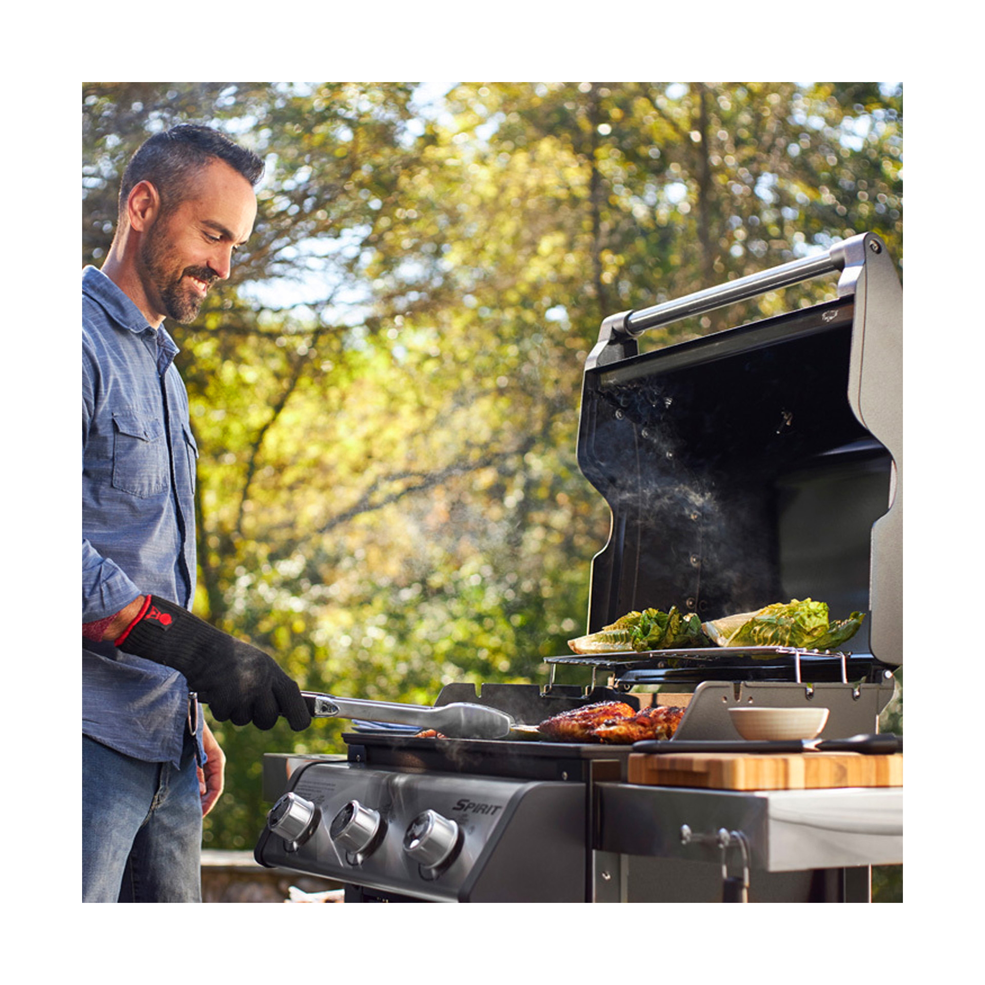 Grelhador Weber a Gás Spirit E-325 GBS