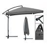 Guarda-Sol Quadrado com Aba de Ferro Cinza 2,50m Guarda-Sol Quadrado com Aba de Ferro Cinza 2,50m