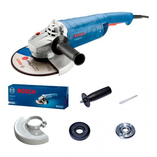 Rebarbadora 230mm 2200W GWS 2200 Bosch Rebarbadora 230mm 2200W GWS 2200 Bosch