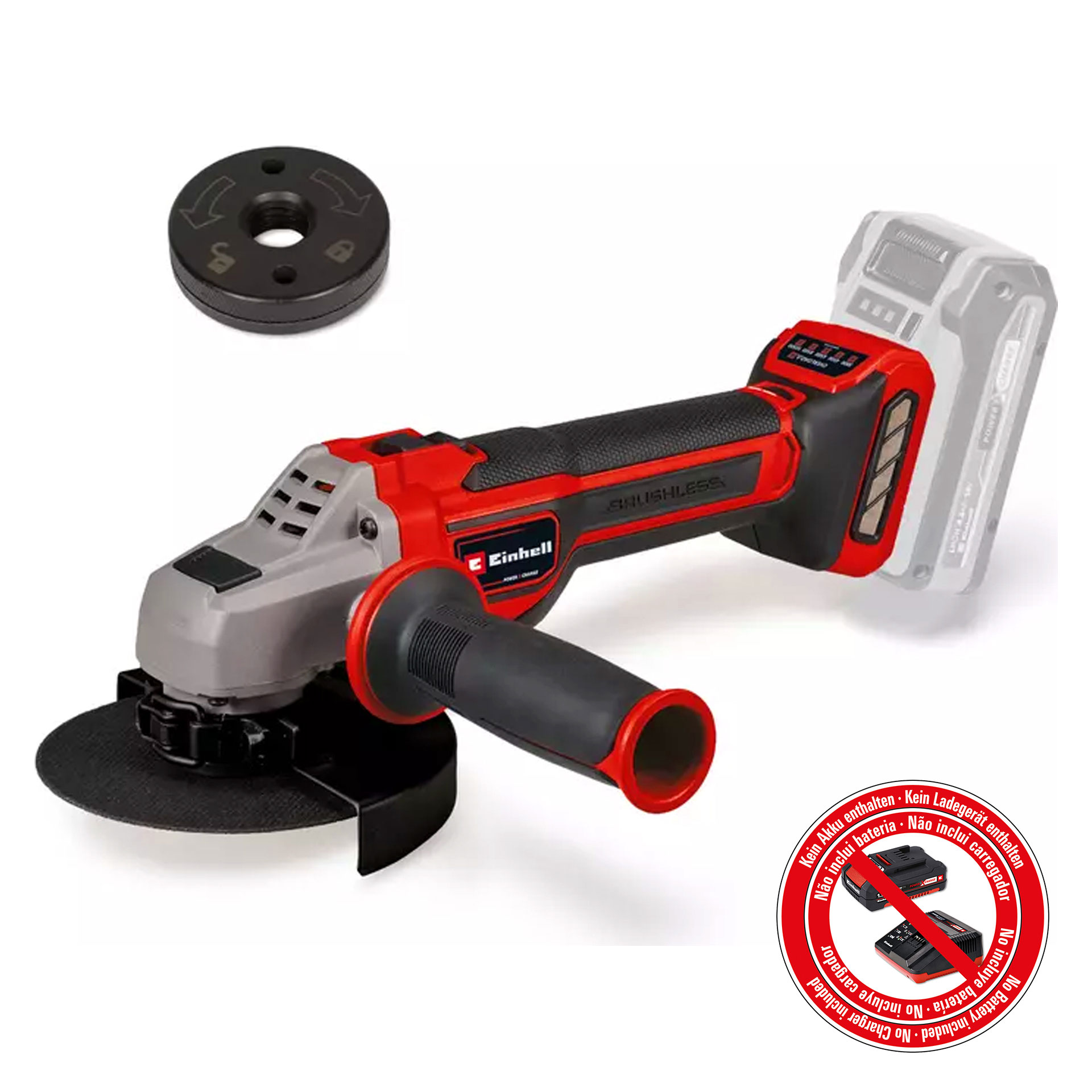 Rebarbadora 125mm TP-AG 18/125 CE Q Li Solo 4431155 Einhell