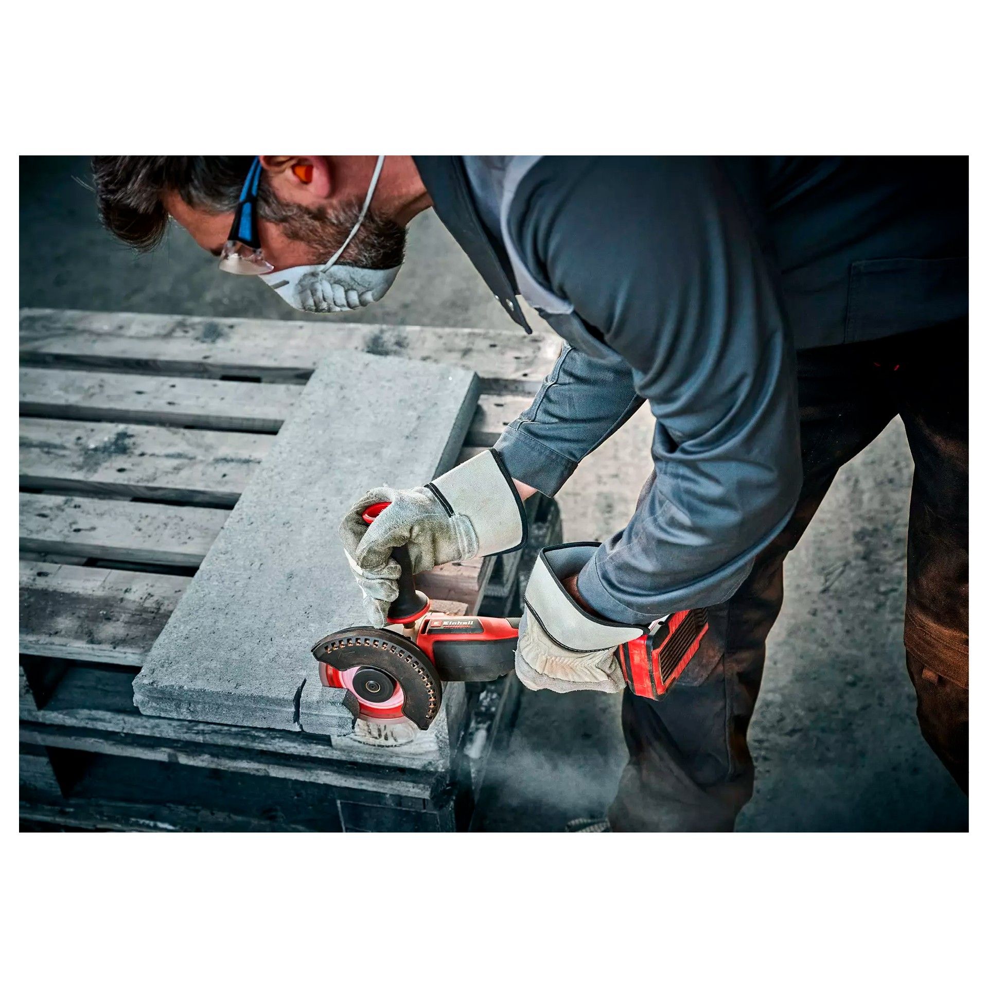Rebarbadora Angular a Bateria 18V 115mm AXXIO Quick Fix Einhell