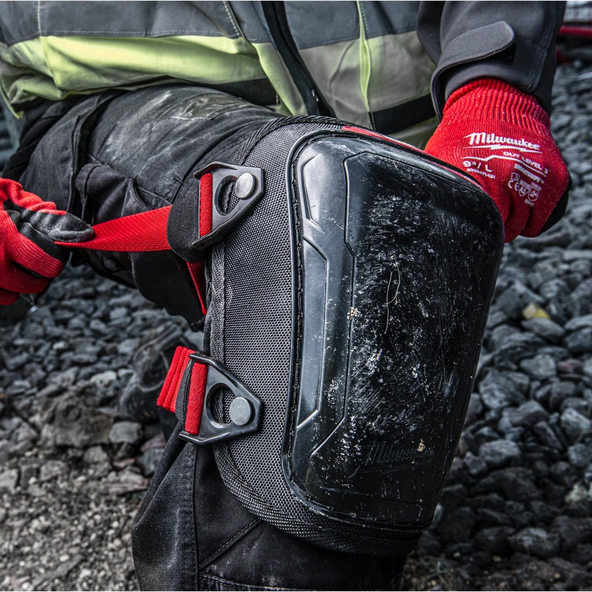 Joelheiras Proteção Rígidas com Gel Milwaukee