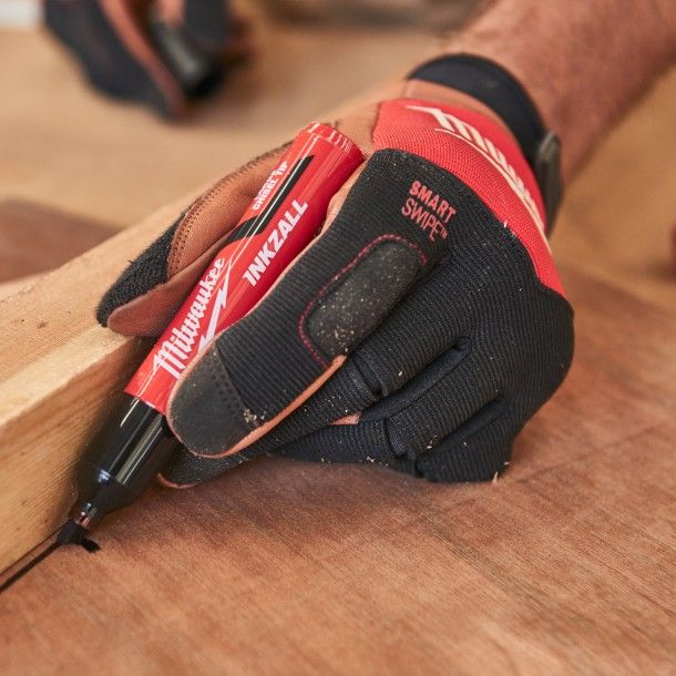 Luvas de Pele H�bridas Milwaukee