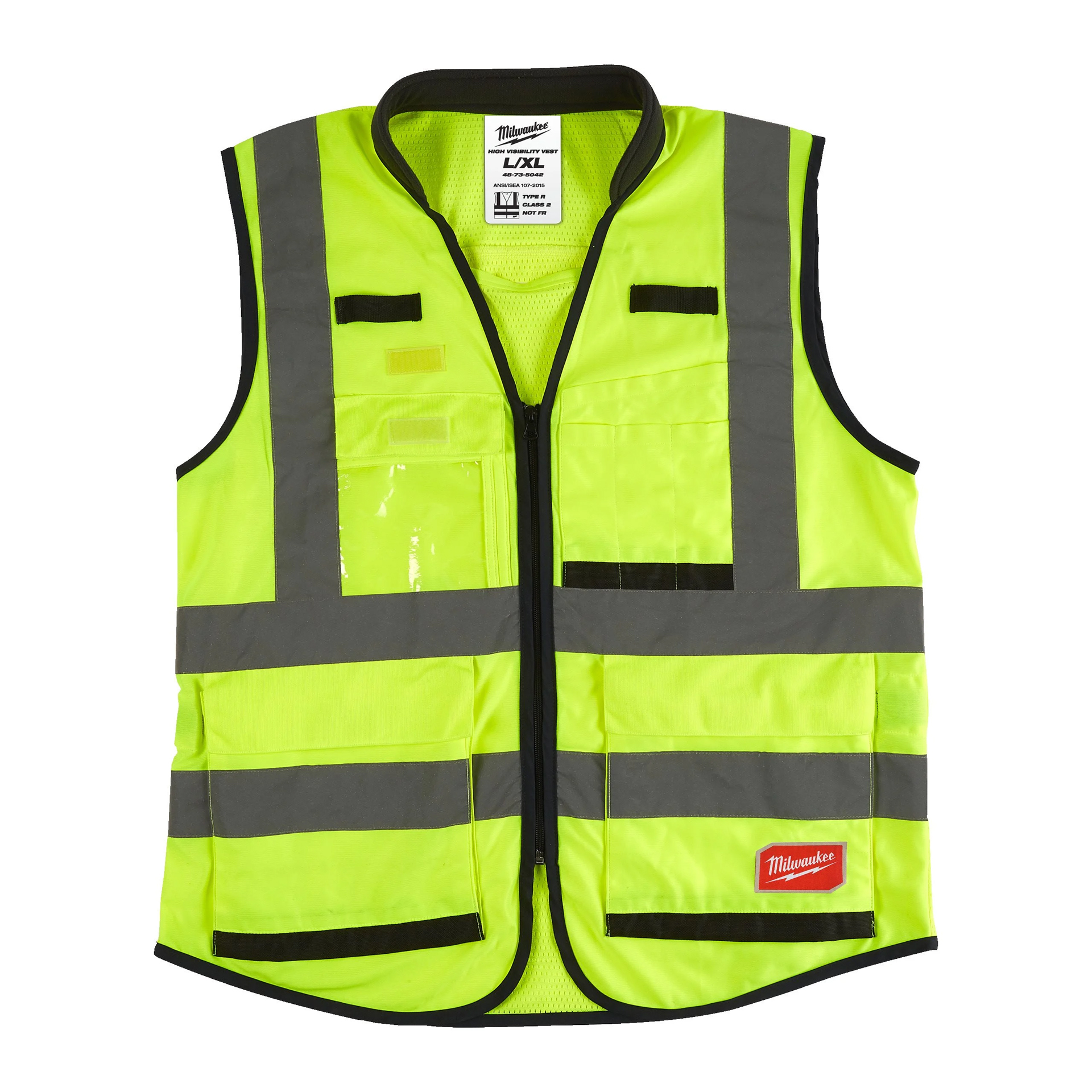 Colete Alta Visibilidade Premium Amarelo L/XL Milwaukee