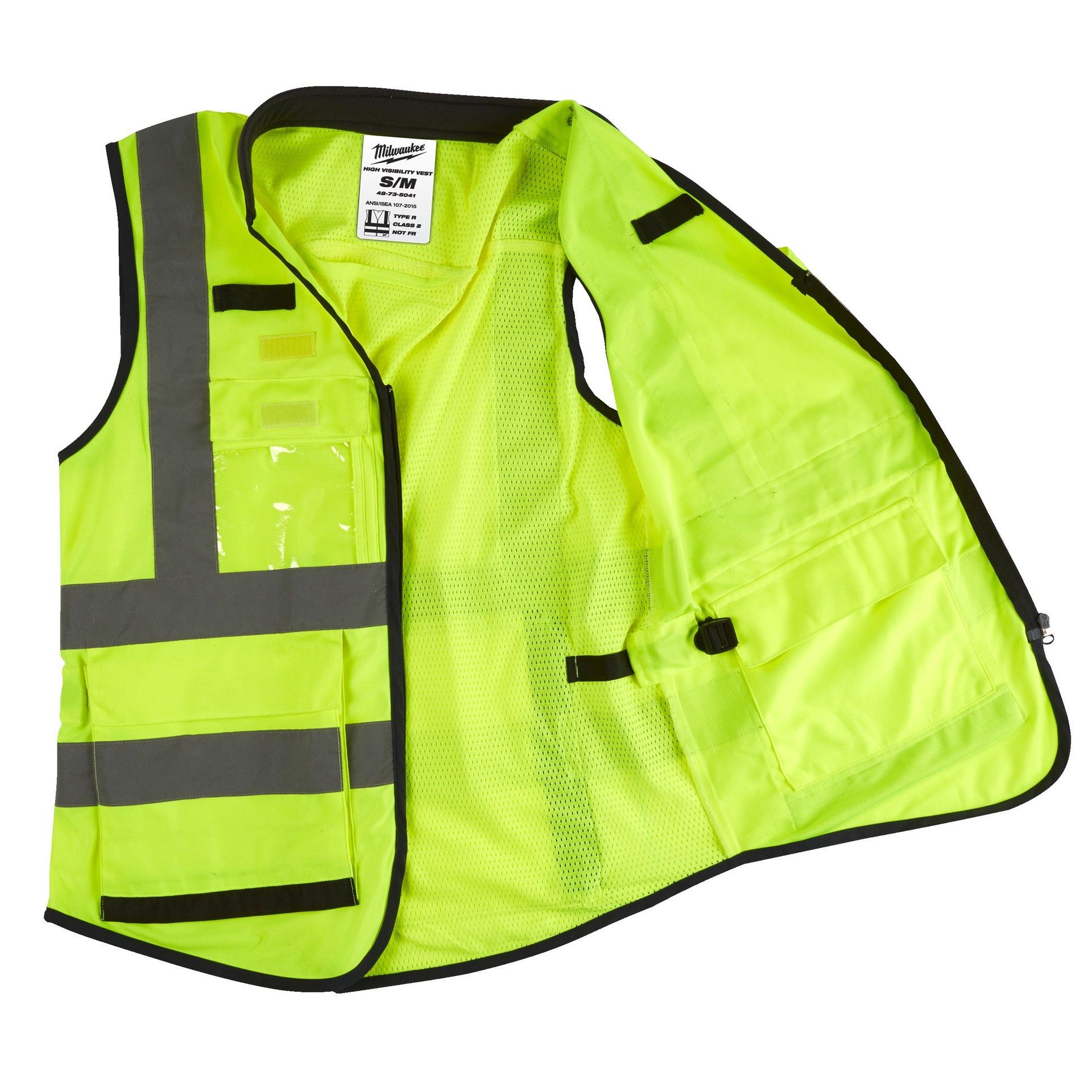 Colete Alta Visibilidade Premium Amarelo L/XL Milwaukee
