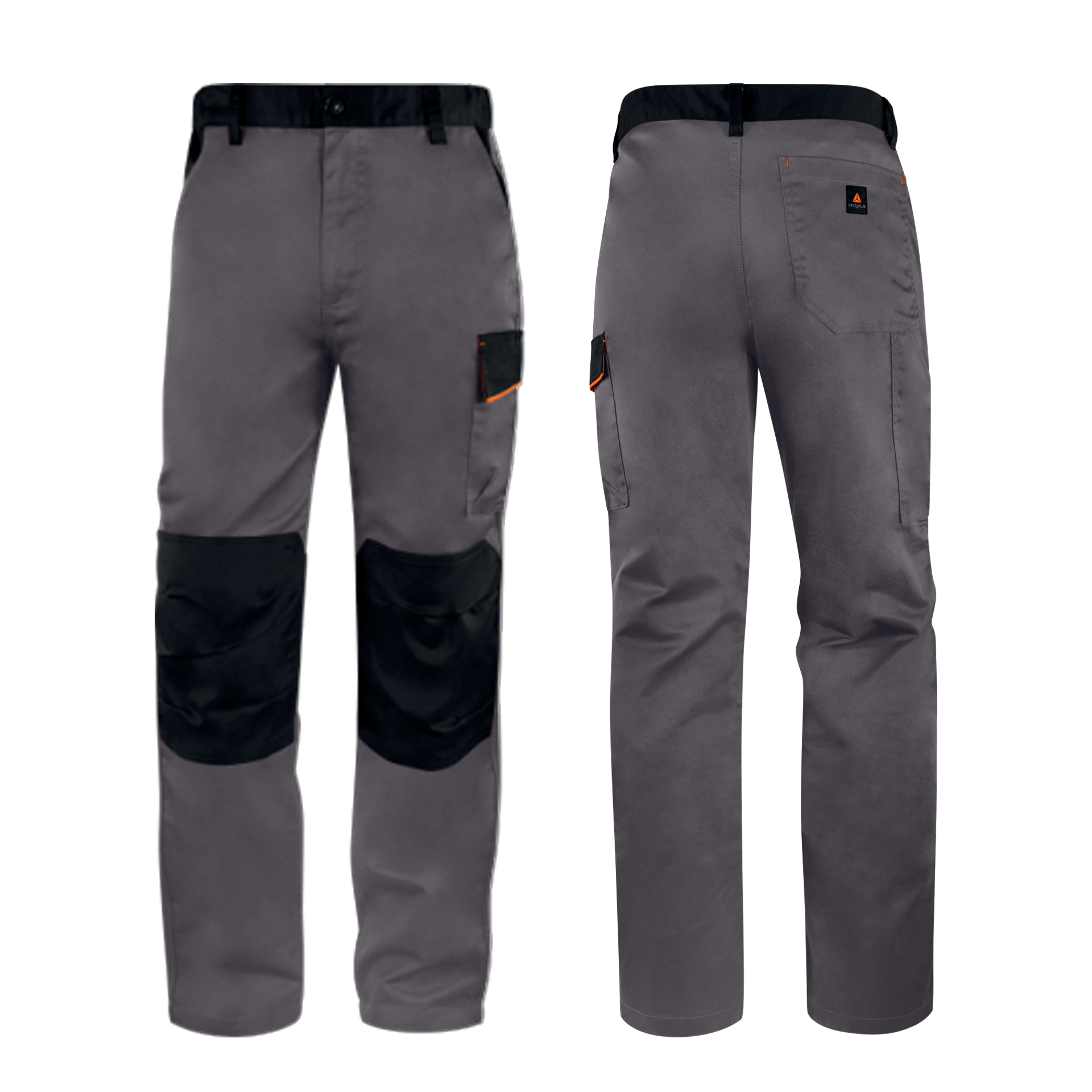 Calças de Trabalho M1PA2 Cinza/Laranja Delta Plus