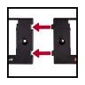 Suporte de Parede Para Baterias PXC 4514155 Einhell Suporte de Parede Para Baterias PXC 4514155 Einhell