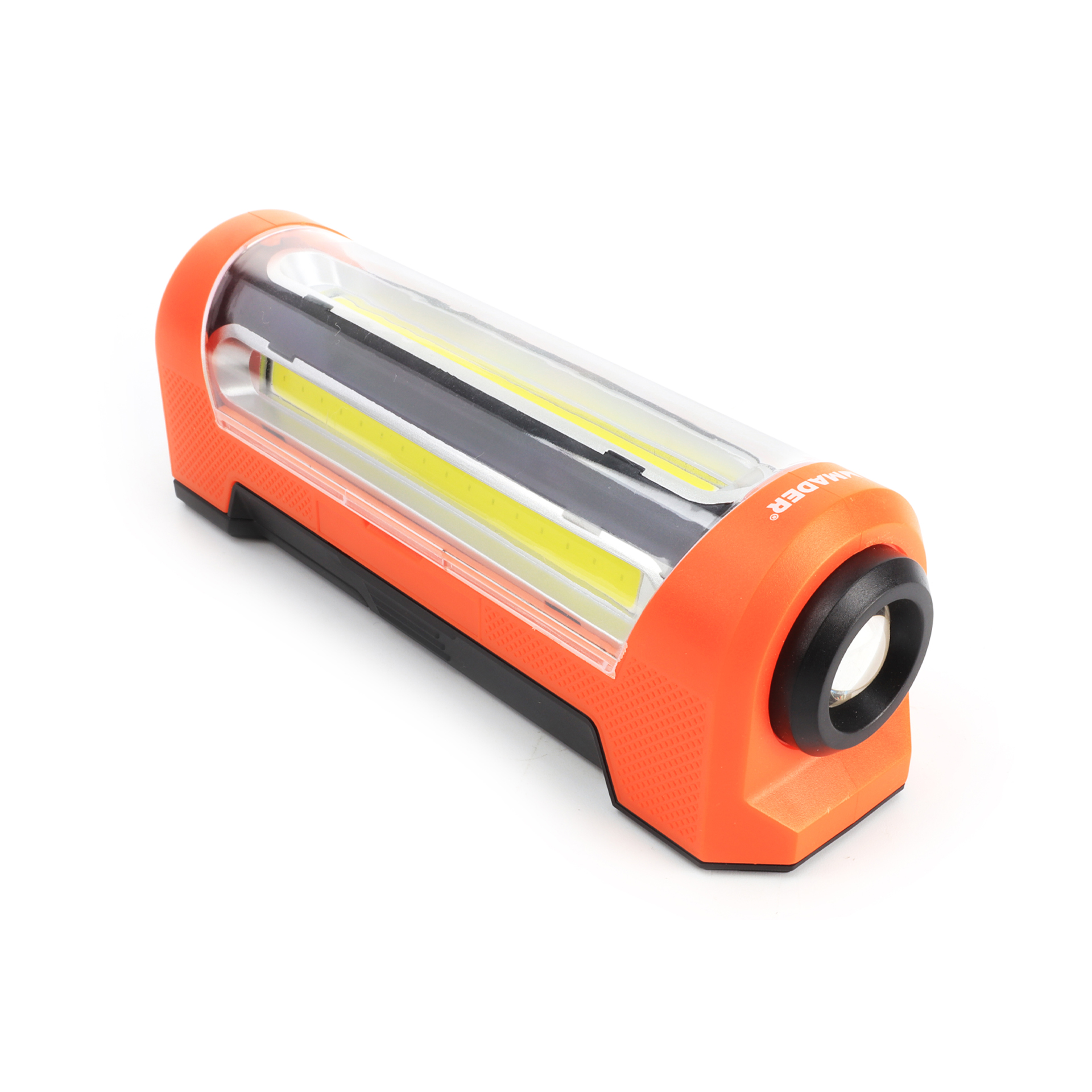 Lanterna Recarregável LED 5W e COB 3W Mader