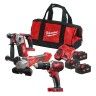 Kit para Canalizador a Bateria 18V com 3 Baterias M18BPP3D-543B Milwaukee Kit para Canalizador a Bateria 18V com 3 Baterias M18BPP3D-543B Milwaukee