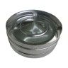 Chapéu Salamandra Duplo com Aba Inox Ø 80-130mm Chapéu Salamandra Duplo com Aba Inox Ø 80-130mm