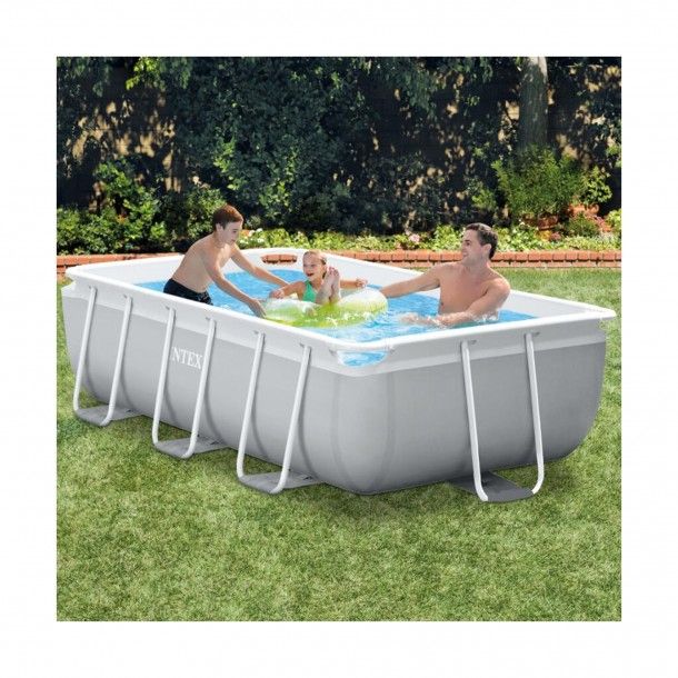 Piscina Intex Prism Frame com Acessrios 300x175x80cm Desmontvel Retangular
