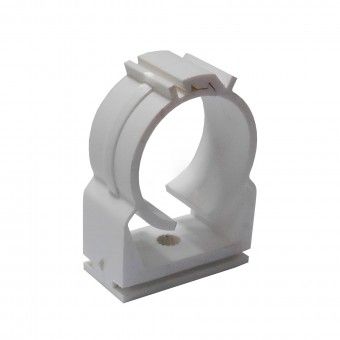 Abraadeira Simples Ajustvel Nylon Branca 10 Unidades