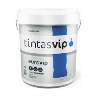 Tinta Texturada Eurovip Branco Mate 5L Vip