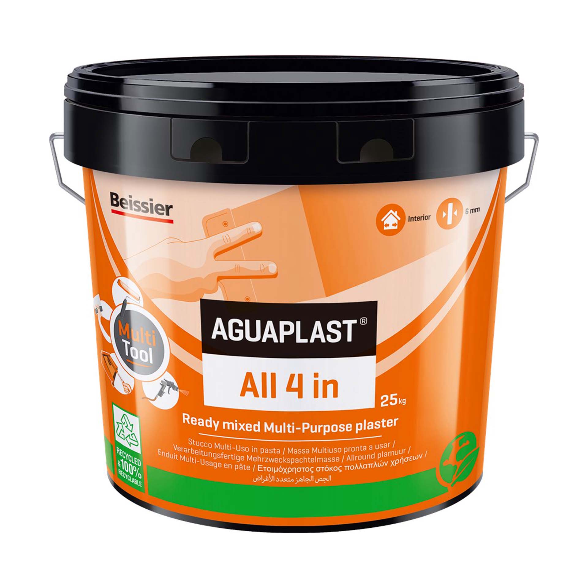 Aguaplast Pasta Multi-Usos All 4 In 25Kg