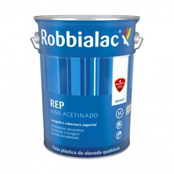 Tinta Rep Semi-Acetinado Branco - 5L Robbialac