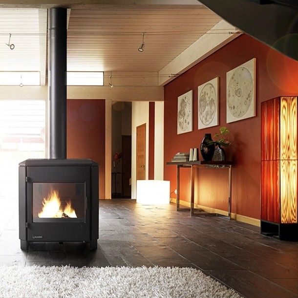 Salamandra a Lenha 8KW Carolo Invicta Salamandra a Lenha 8KW Carolo Invicta