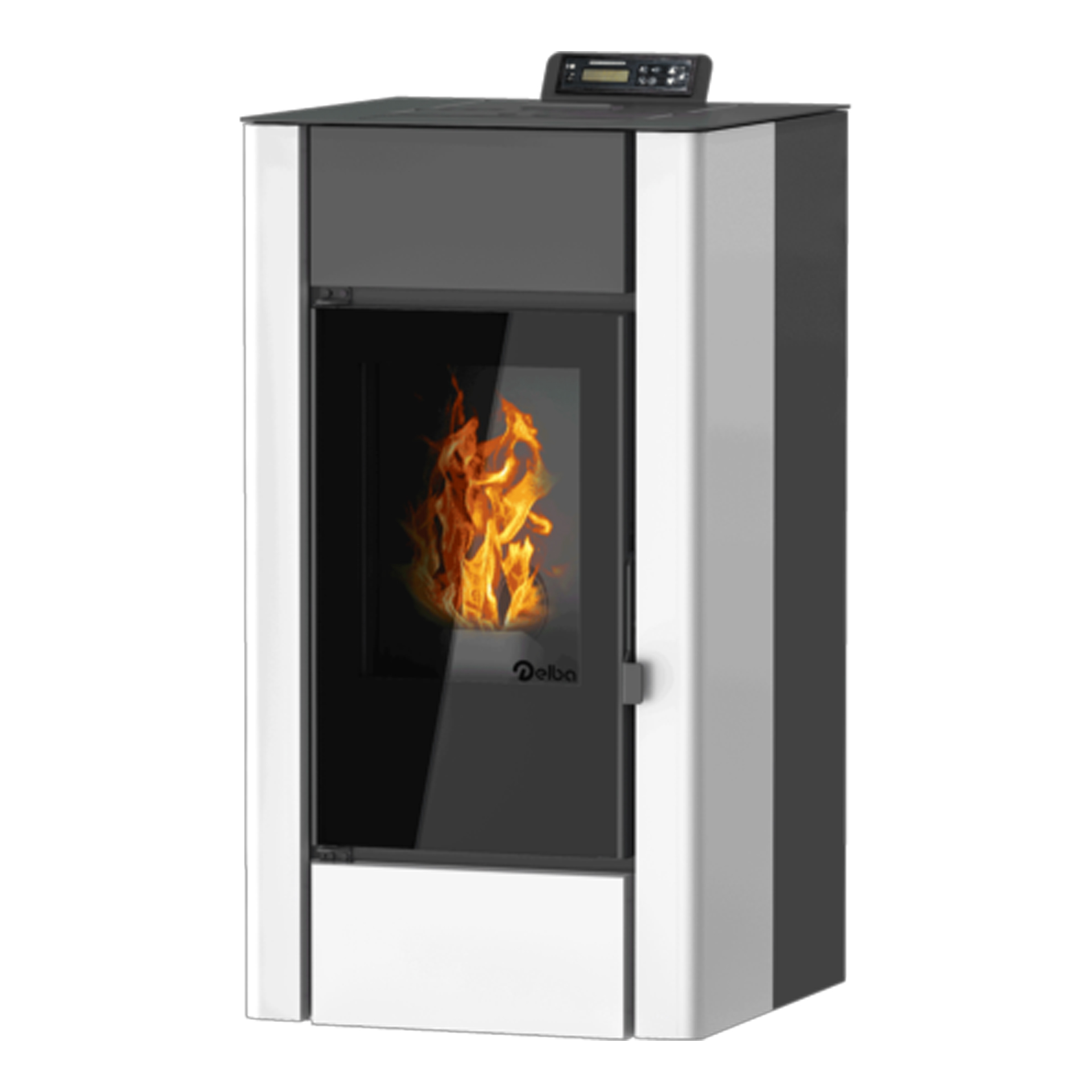 Salamandra a Pellets 13KW Capri Delba