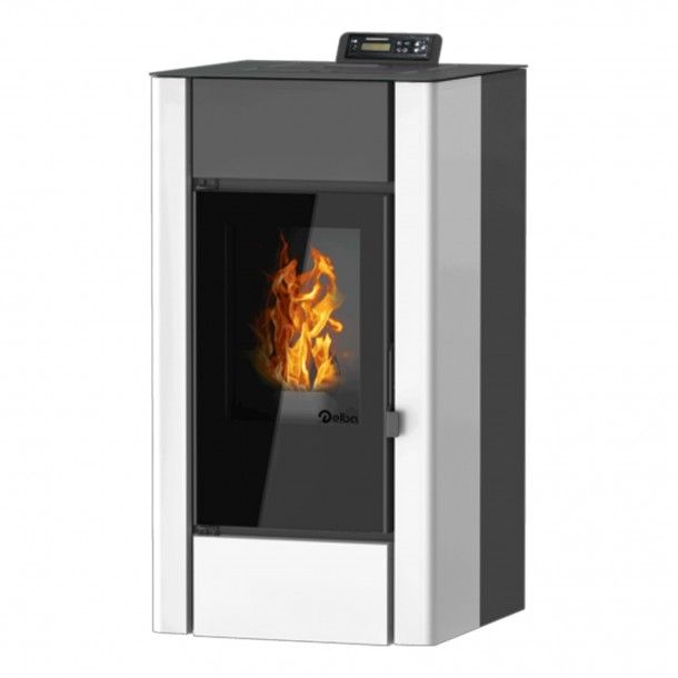 Salamandra a Pellets 13KW Capri Delba