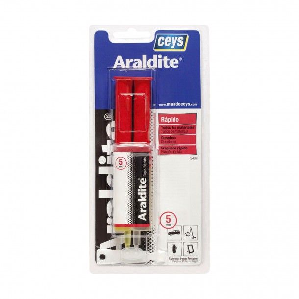 Cola Epxi Araldite Rpida 2x12ml Ceys