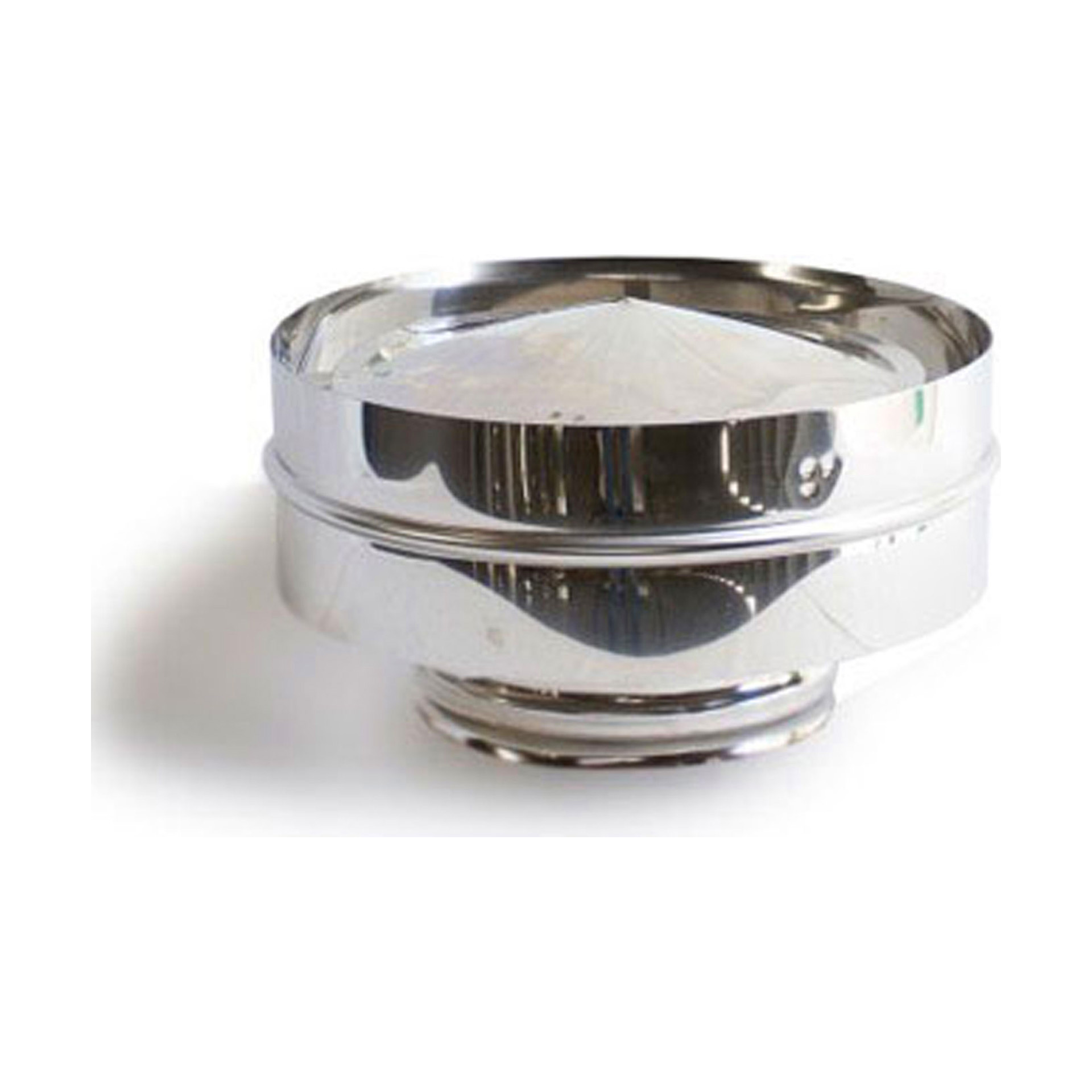 Chapéu Salamandra com Aba Inox Ø 150mm