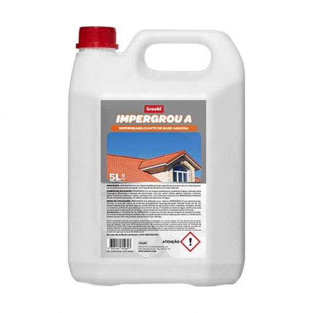 Impermeabilizante Incolor Impergrou A 5L Impermeabilizante Incolor Impergrou A 5L