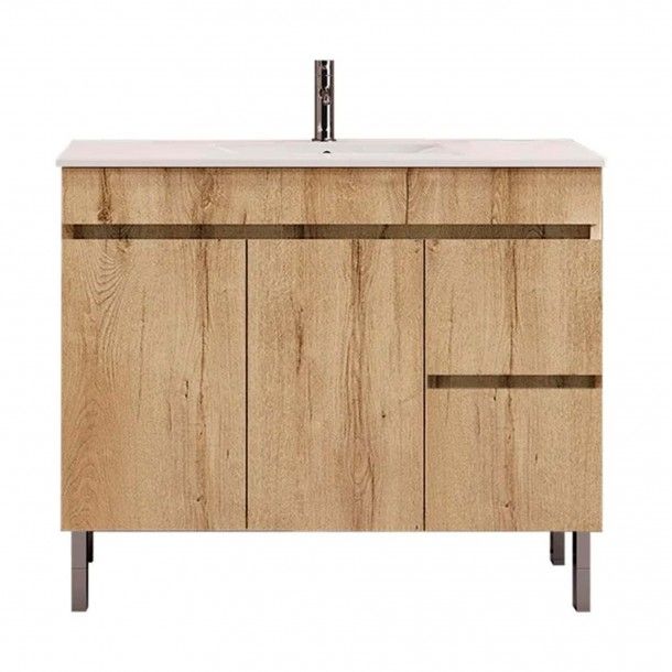 Móvel Iris 80 com Lavatório Chene Banhoazis Móvel Iris 80 com Lavatório Chene Banhoazis