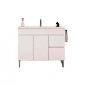 Mvel Iris 100 com Lavatrio 100 Fifty Banhoazis