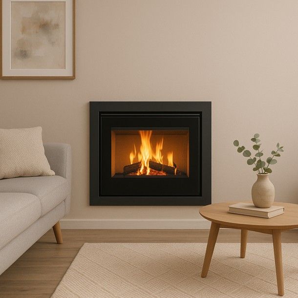 Recuperador de Calor a Lenha 6,5KW Onix 600 Style Solrak