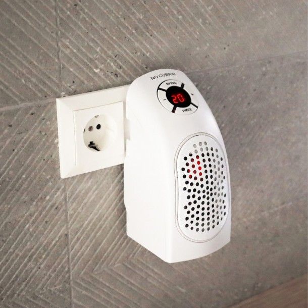 Mini Aquecedor de Tomada 400W Bardei Niaros Mini Aquecedor de Tomada 400W Bardei Niaros