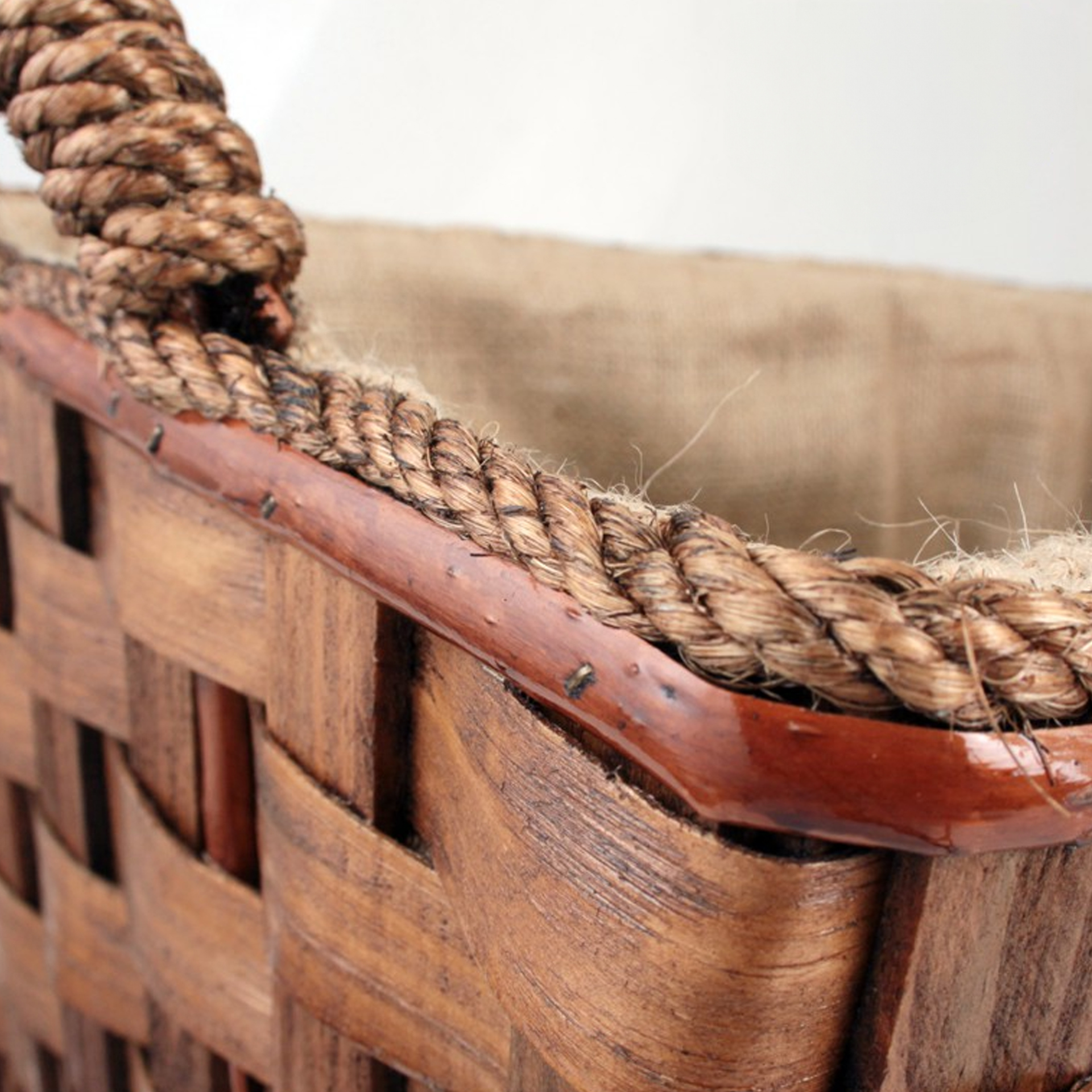 Cesto para Lenha Madeira 49x39x38cm