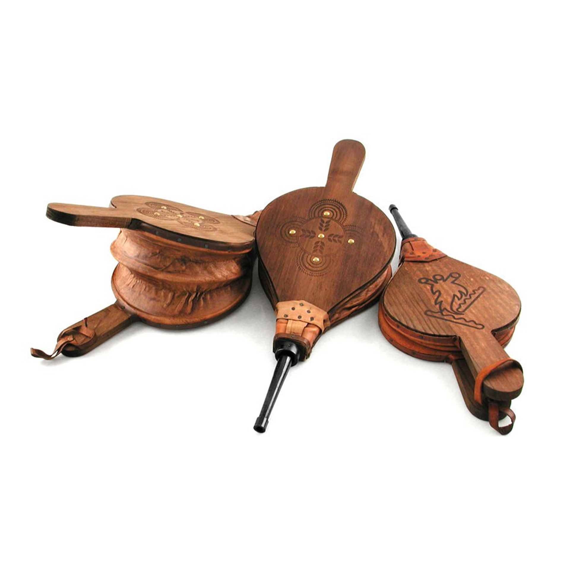 Fole em Pele para Lareira Nº4