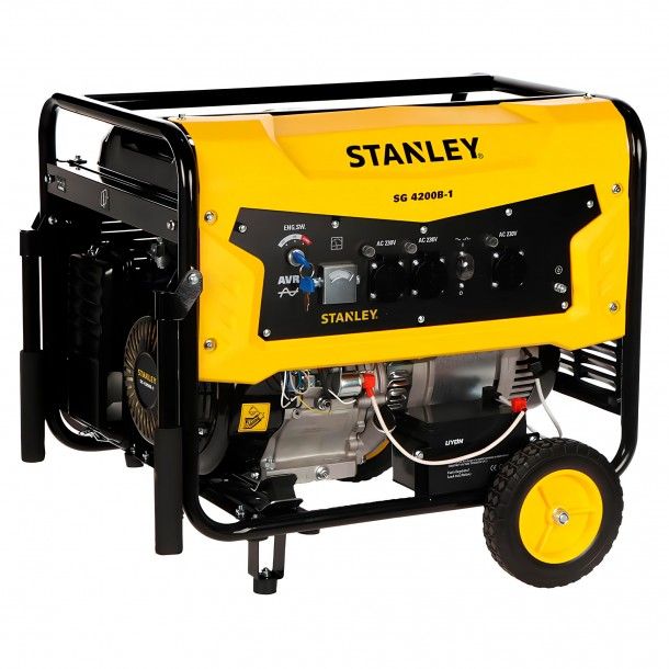 Gerador a Gasolina 4300W 13HP SG4200B-1 MF Stanley Gerador a Gasolina 4300W 13HP SG4200B-1 MF Stanley
