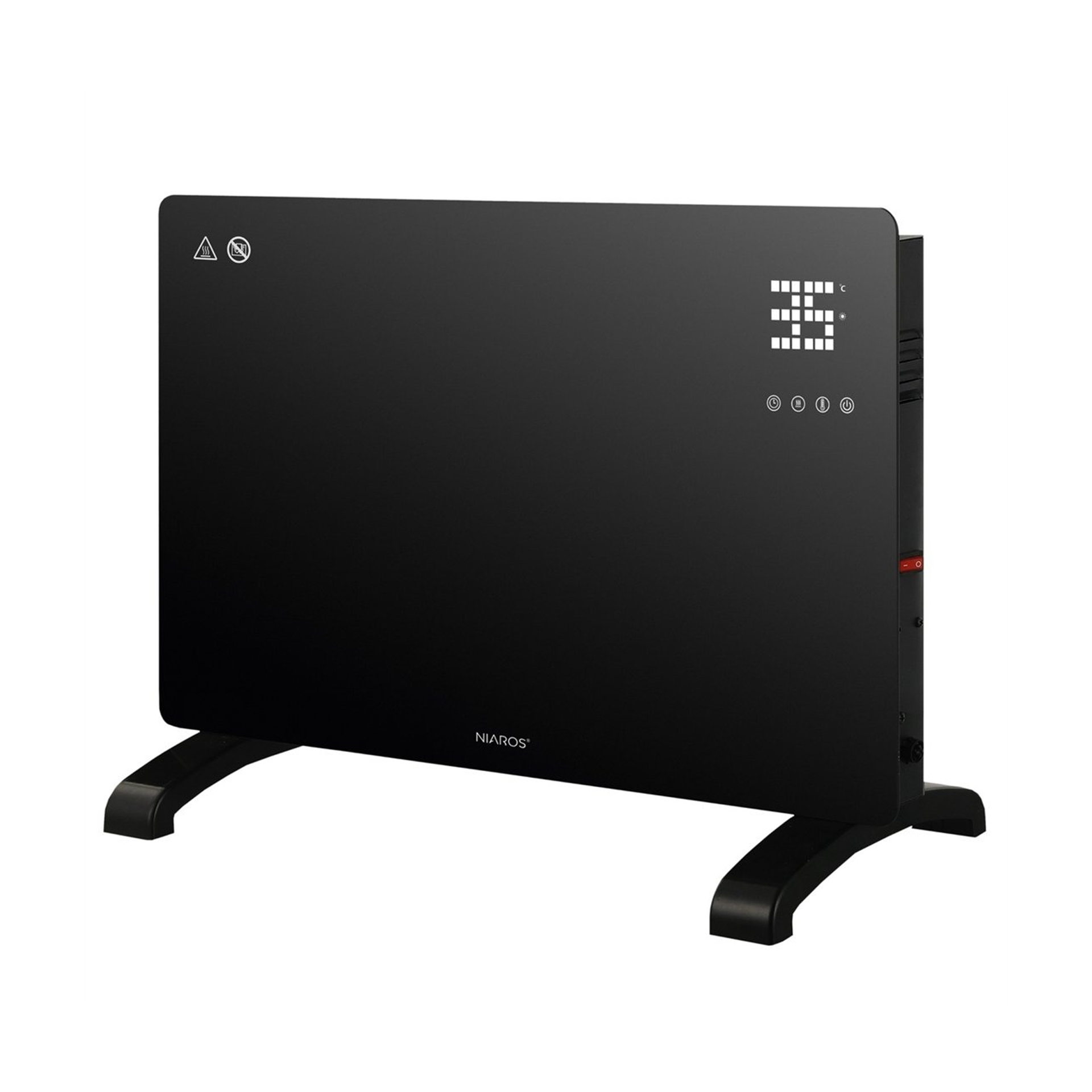 Radiador Convetor de Vidro 1500W Zanthus Niaros GSC