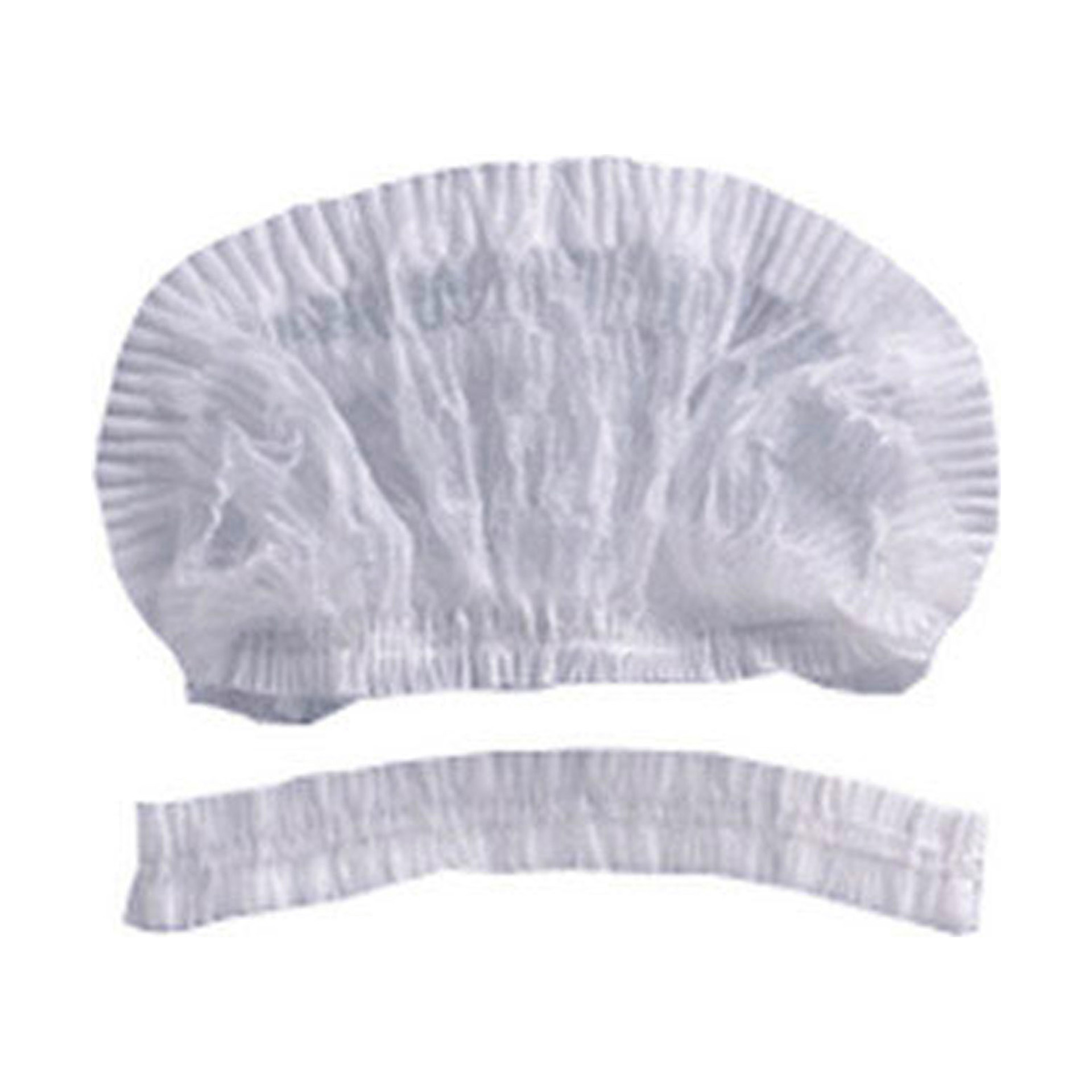 Touca Descartável Branca Clip 20 Uni