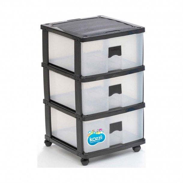 Bloco de Gavetas de Plstico 37,5x37,5x63,5cm