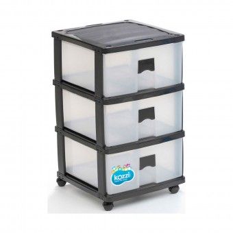 Bloco de Gavetas de Plstico 37,5x37,5x63,5cm