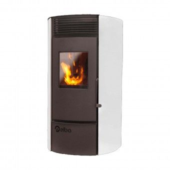 Salamandra a Pellets Redonda 10KW Delba Crsega Ecodesign