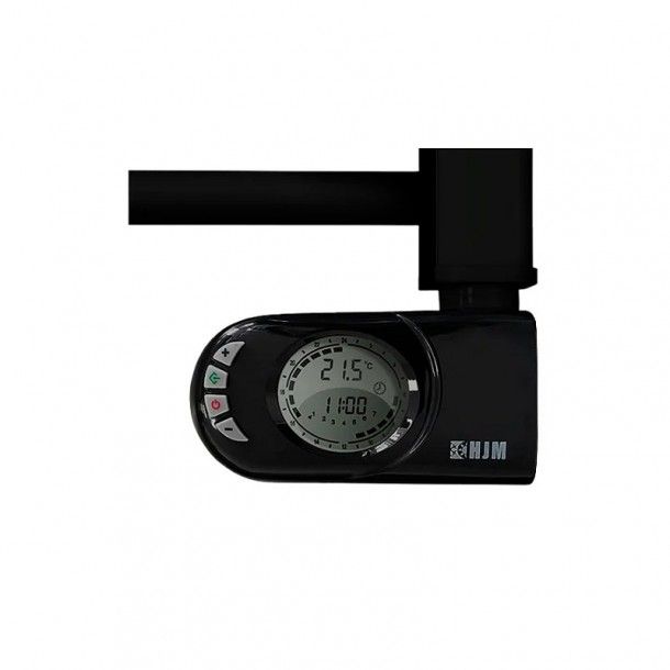 Toalheiro Elétrico 500W Preto Noor HJM Toalheiro Elétrico 500W Preto Noor HJM