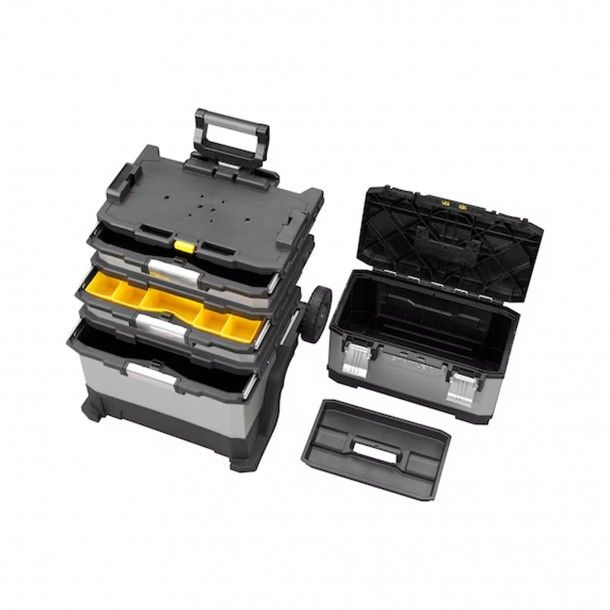 Troley para Ferramentas 56,8x89,3x38,9cm 1-95-622 Stanley Troley para Ferramentas 56,8x89,3x38,9cm 1-95-622 Stanley