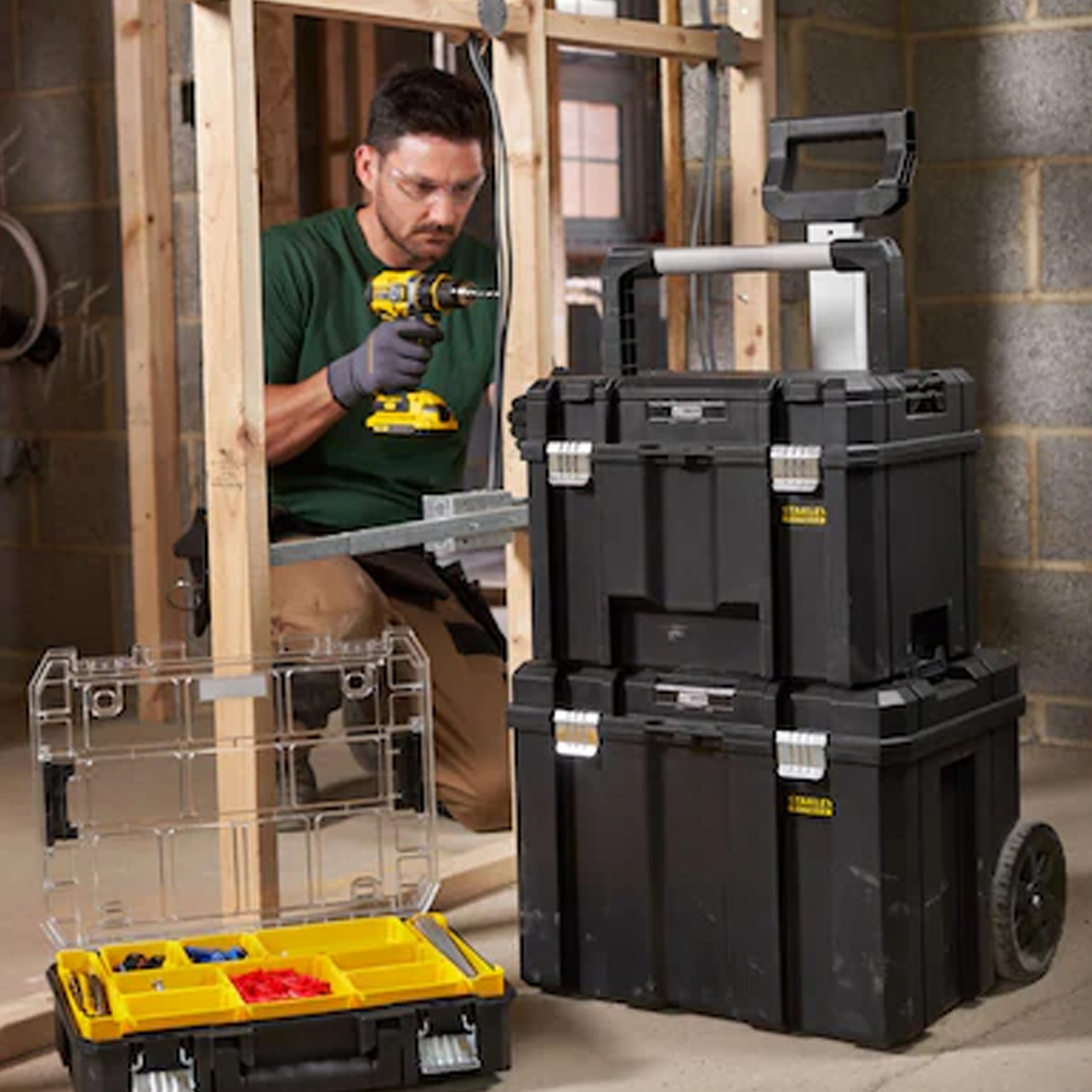 Troley para Ferramentas 51,2x43,5x38cm FMST1-75753 Stanley