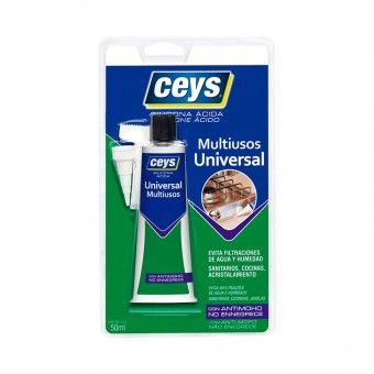 Silicone Universal Branco 50ml Silicone Universal Branco 50ml