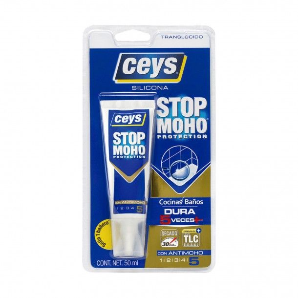 Silicone Anti Mofo Cozinhas e WC Ceys