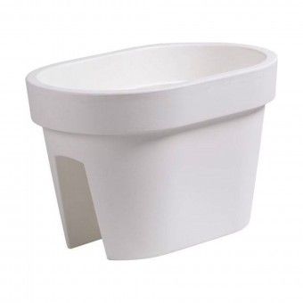 Vaso para Varanda Lofly Bridge Branco 27cm