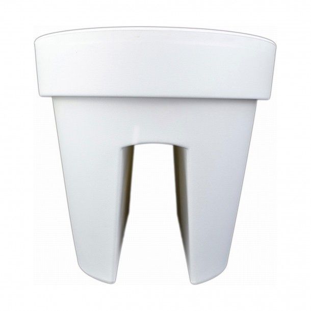 Vaso para Varanda Lofly Bridge Branco 27cm