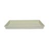 Prato Branco para Floreira Retangular - 40 cm Prato Branco para Floreira Retangular - 40 cm