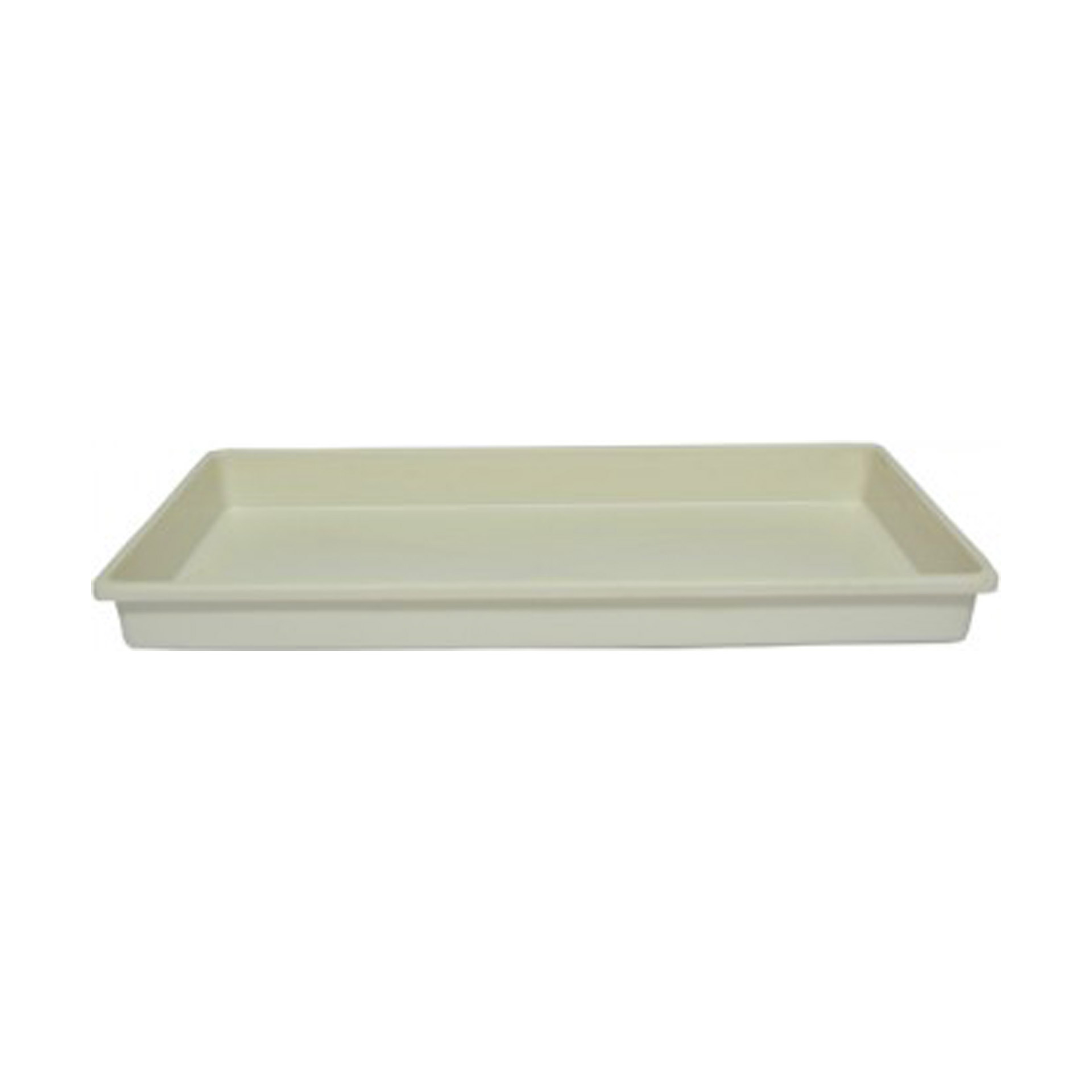 Prato Branco para Floreira Retangular - 40 cm