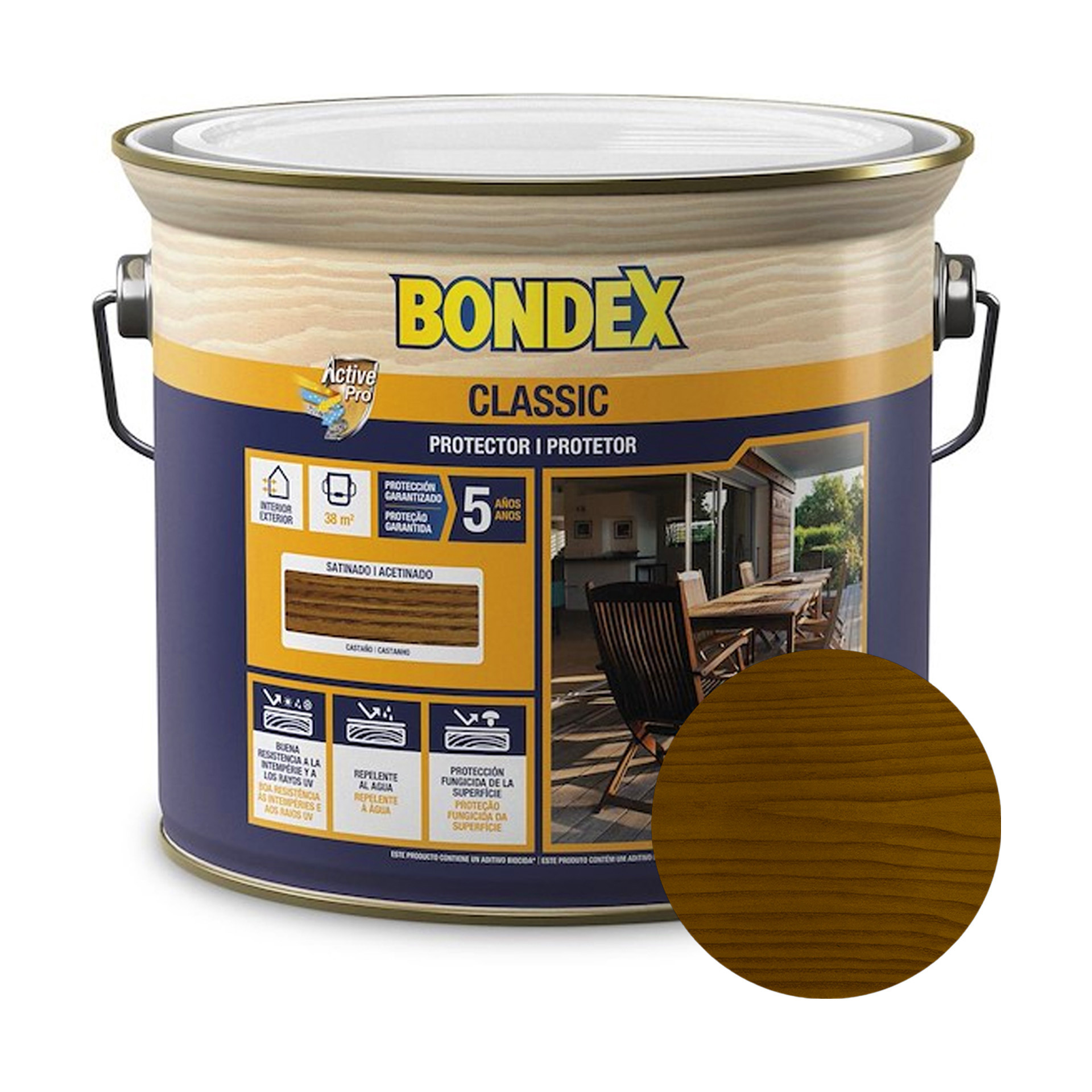 Bondex Classic Protetor Madeira Acetinado 2,5L